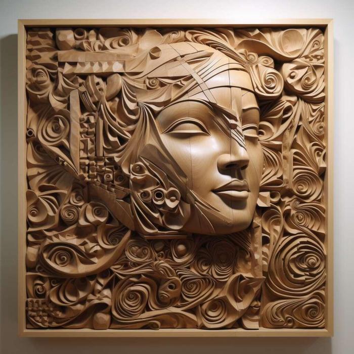 نموذج ثلاثي الأبعاد لآلة CNC 3D Art 